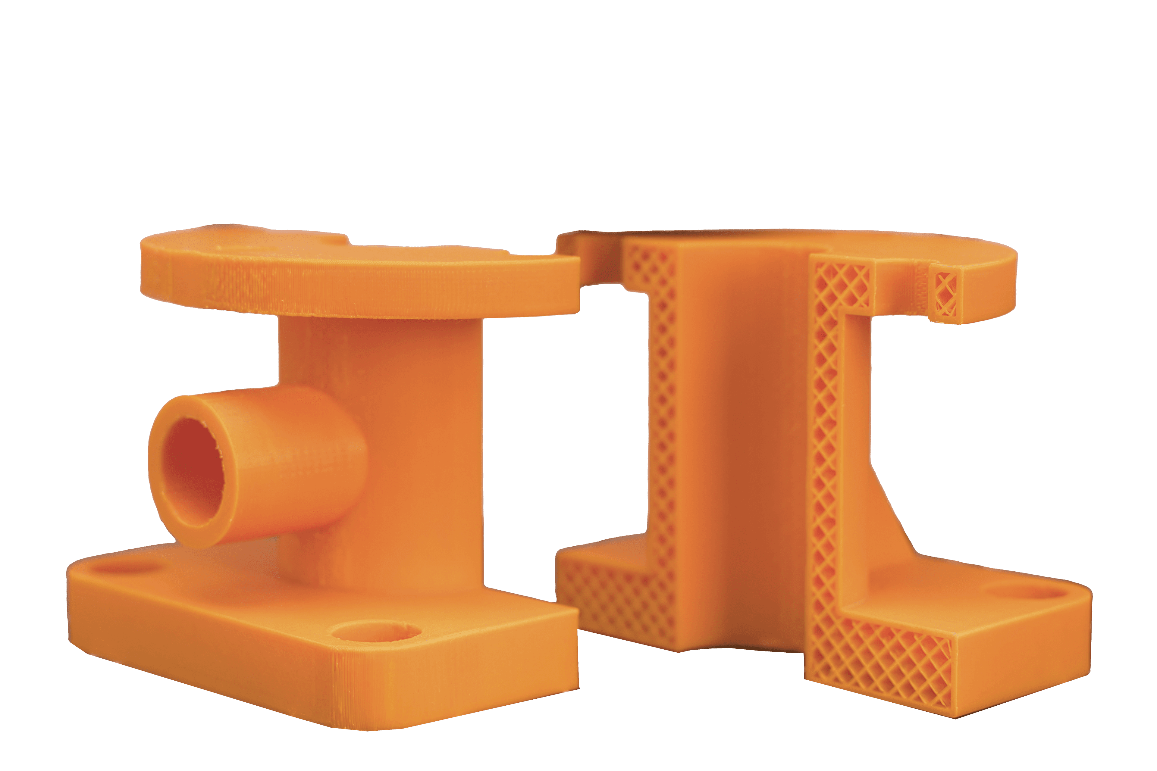 Black business cards stacked on a transparent background